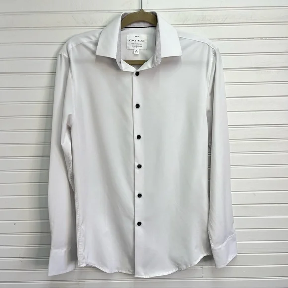Constructed | Shirts | Construct Slim Fit 4way Stretch Performance Buttonup  Shirt | Poshmark